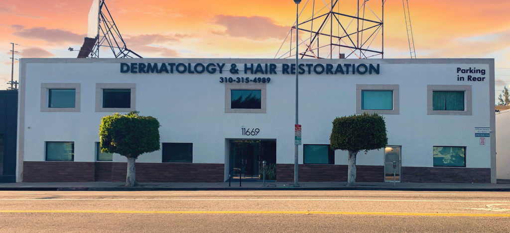 Hair transplant in Los Angeles exterior building